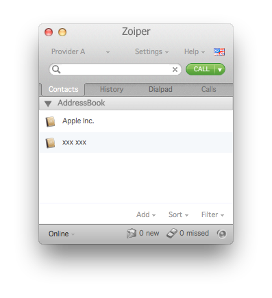 Zoiper Mac App Store